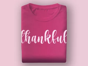 Printed Tshirt Pink Color