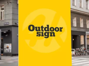 Aluminium Sign print shop in bahrain, printing press, PRINT SHOP